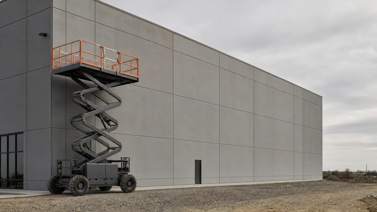 Telescopic Boom Lifts jobsite access in Houston